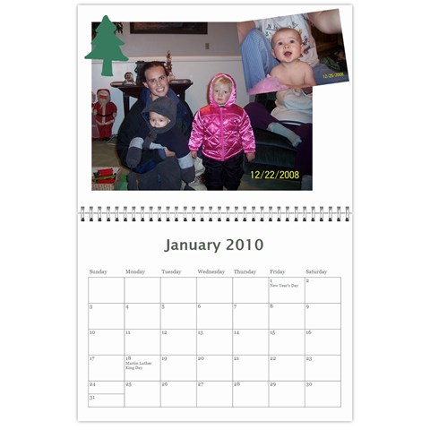 2010 Calendar By Nicole Jan 2010