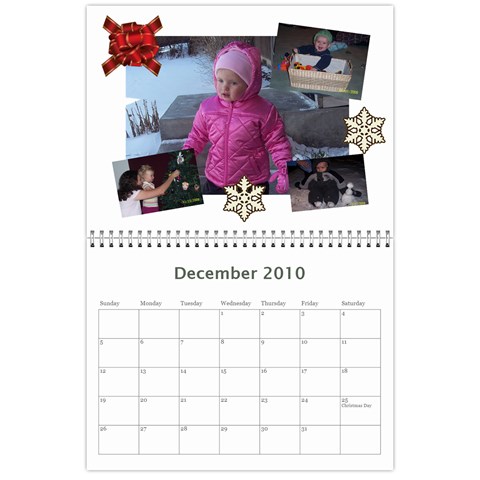 2010 Calendar By Nicole Dec 2010