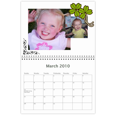 2010 Calendar By Nicole Mar 2010