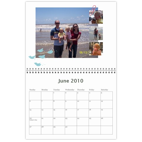 2010 Calendar By Nicole Jun 2010