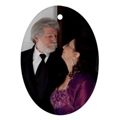 bobby and nancy - Ornament (Oval)