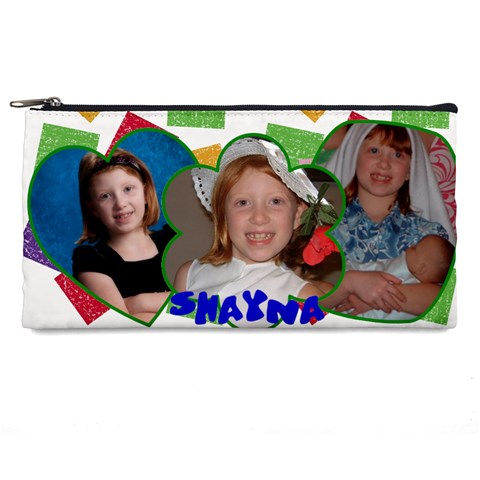 Shayna Pencil Bag By Suzanna Krutsch Front