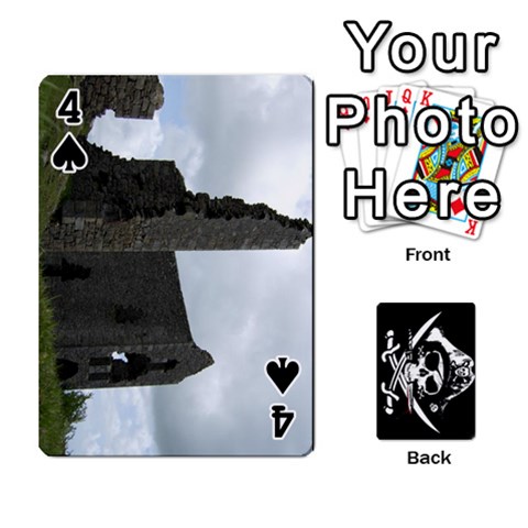 Card Deck By Adrian Wilkinson Front - Spade4