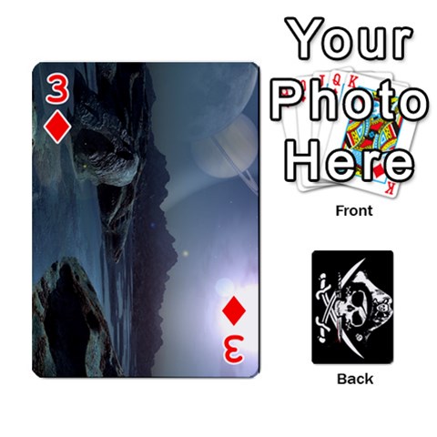 Card Deck By Adrian Wilkinson Front - Diamond3
