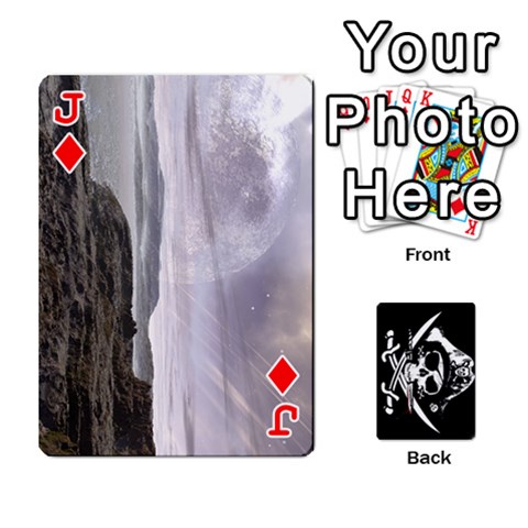 Jack Card Deck By Adrian Wilkinson Front - DiamondJ