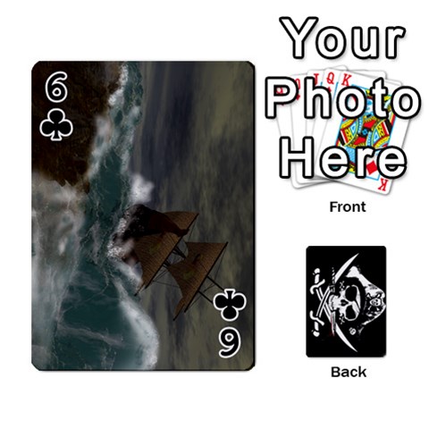Card Deck By Adrian Wilkinson Front - Club6