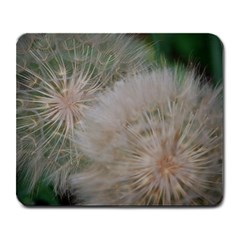 dandelion mouse pad - Large Mousepad