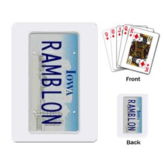 Rods Playing cards - Playing Cards Single Design (Rectangle)