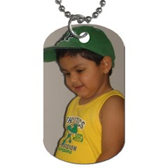 tag-1 - Dog Tag (One Side)