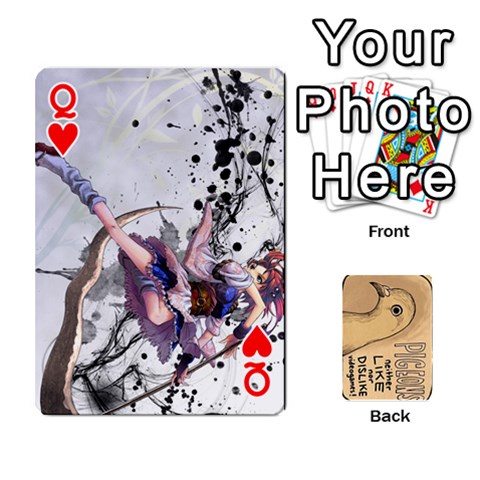 Queen Randomcards By K Kaze Front - HeartQ