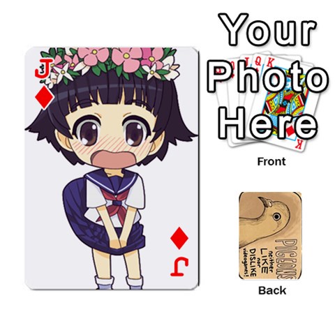 Jack Randomcards By K Kaze Front - DiamondJ