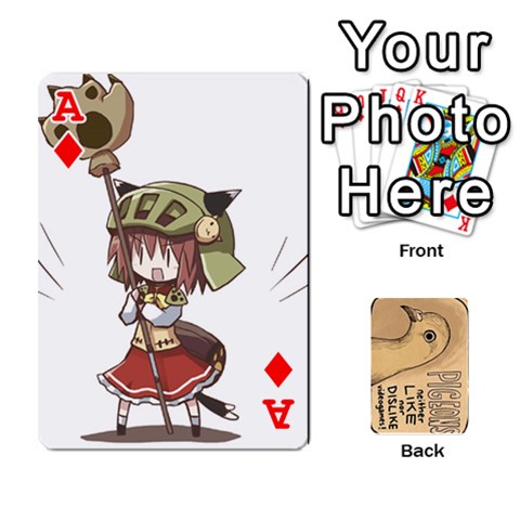 Ace Randomcards By K Kaze Front - DiamondA
