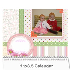 kalendar - Wall Calendar 11  x 8.5  (12-Months)