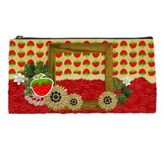 Pencil case- strawberries