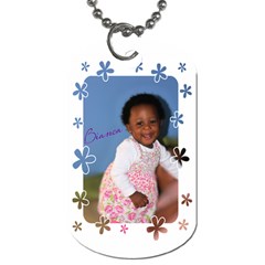 bb - Dog Tag (One Side)