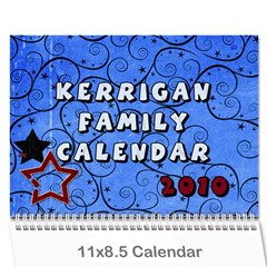 abbiescalendar - Wall Calendar 11  x 8.5  (12-Months)