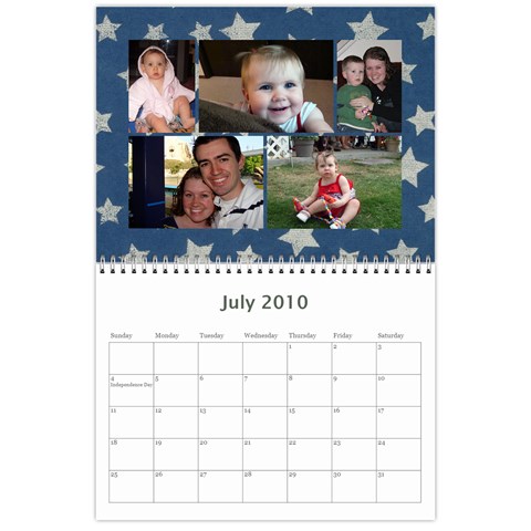Abbiescalendar By Kerrigan Family Jul 2010