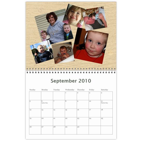 Abbiescalendar By Kerrigan Family Sep 2010