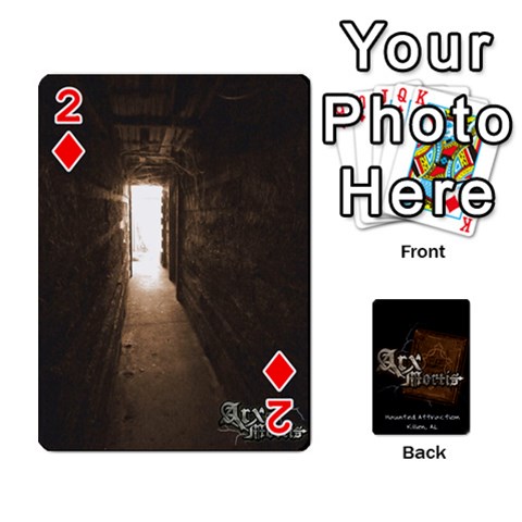 Playing Cards 2 Sides Front - Diamond2