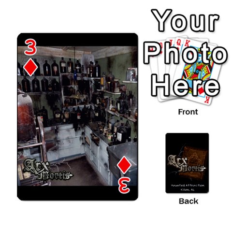 Playing Cards 2 Sides Front - Diamond3