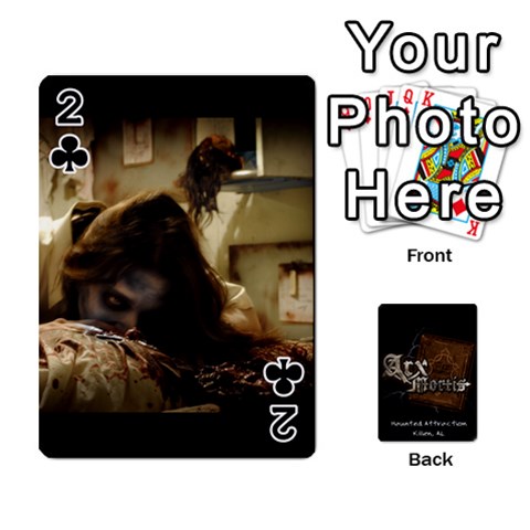 Playing Cards 2 Sides Front - Club2