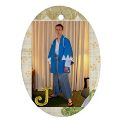 Jeremy ornament - Ornament (Oval)