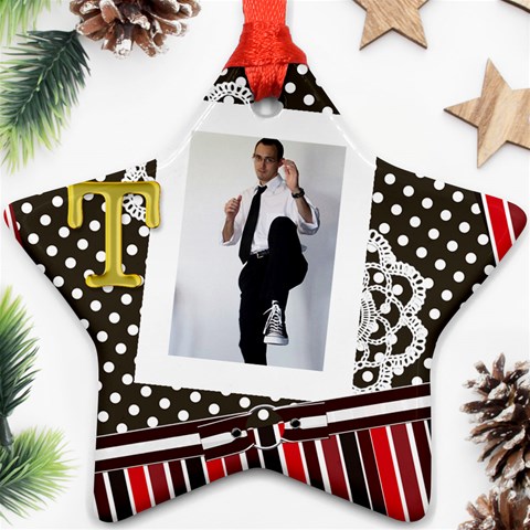 Travis Ornament By Keri Orr Front