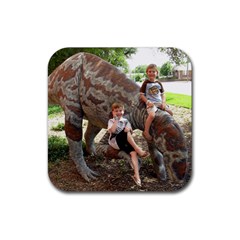 dino - Rubber Coaster (Square)