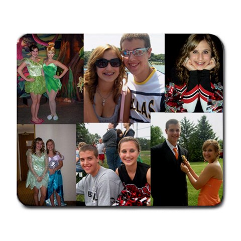 College Mousepad By Courtney Russ 9.25 x7.75  Mousepad - 1
