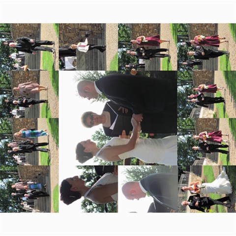 Tricia Wedding 4 By Melissa 10 x8  Print - 4