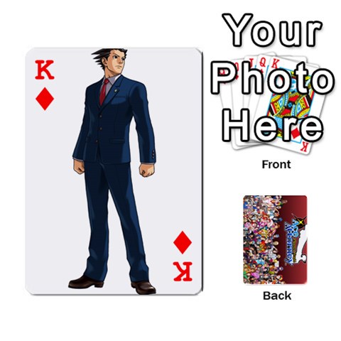 King Pwcards By Wes Front - DiamondK