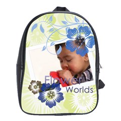 Flower Worlds - School Bag (Large) Flower Worlds - School Bag (Large)