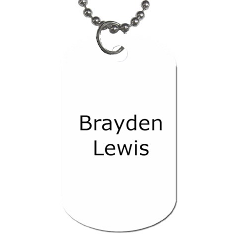 Booky Dog Tags By Chellsey Campbell Back