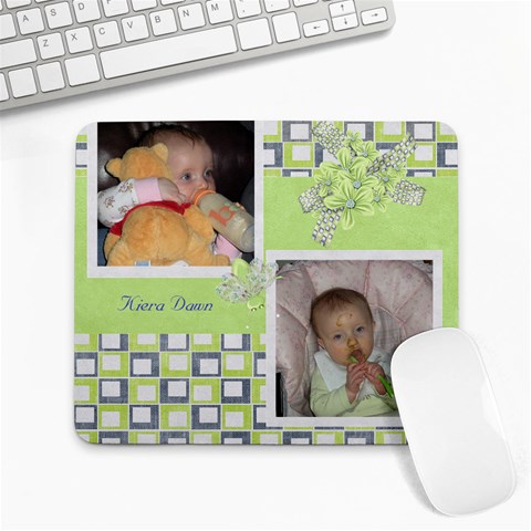 Kiera Mousepad For Grandpa By Andrea Veilleux 9.25 x7.75  Mousepad - 1