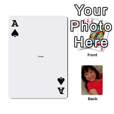 Ace Set 1 Cards By Anne Frey Front - SpadeA