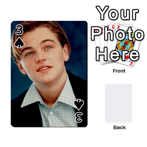 Leo Playing Cards By Allie Front - Spade3