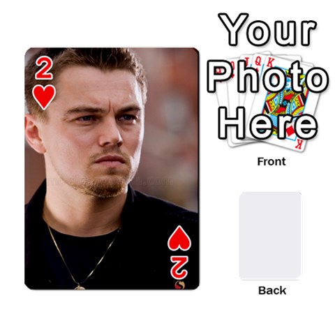 Leo Playing Cards By Allie Front - Heart2