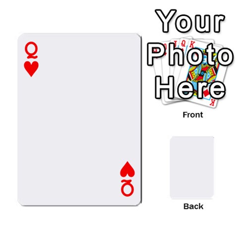 Queen Leo Playing Cards By Allie Front - HeartQ