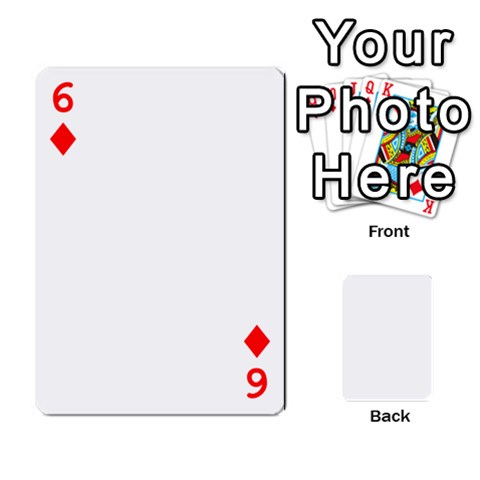 Leo Playing Cards By Allie Front - Diamond6