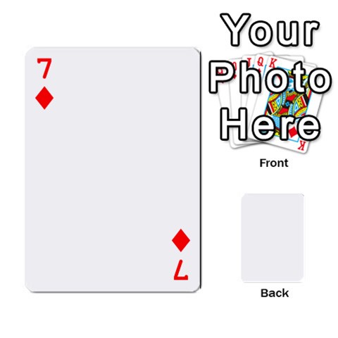 Leo Playing Cards By Allie Front - Diamond7
