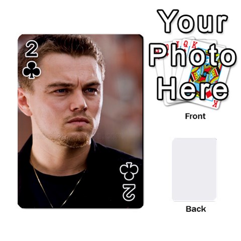 Leo Playing Cards By Allie Front - Club2
