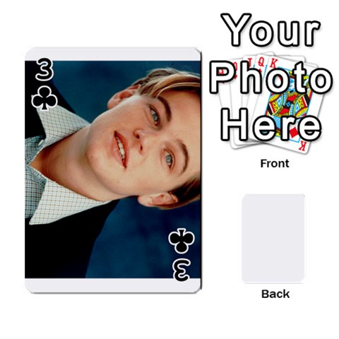 Leo Playing Cards By Allie Front - Club3