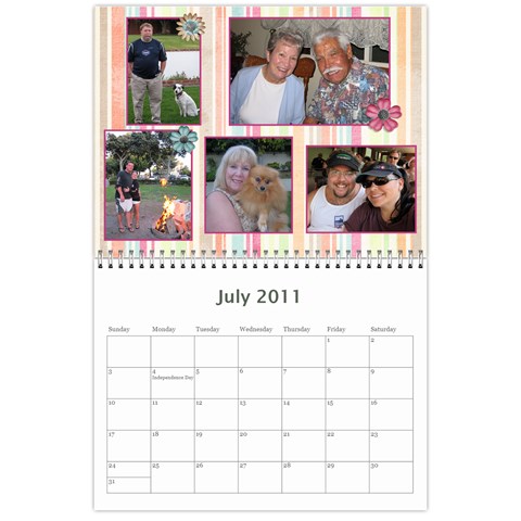 Grannys Calendar By Starla Smith Jul 2011
