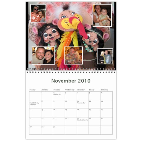 Grannys Calendar By Starla Smith Nov 2010