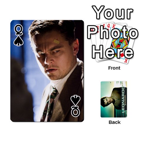 Queen Leo Playing Cards By Allie Front - SpadeQ