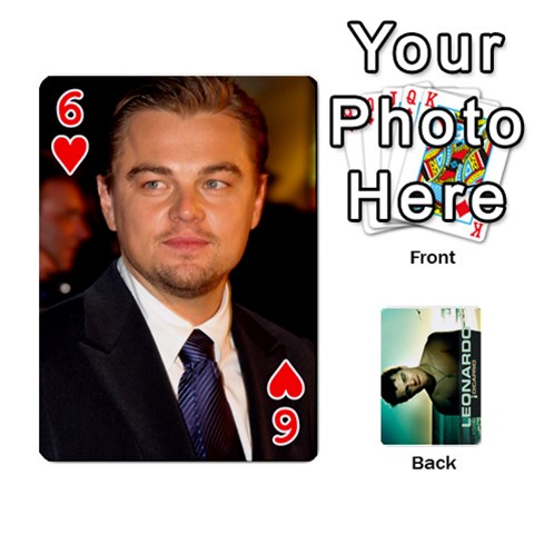 Leo Playing Cards By Allie Front - Heart6