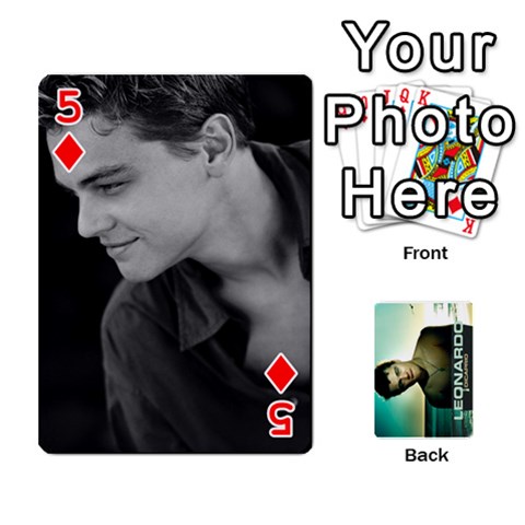 Leo Playing Cards By Allie Front - Diamond5