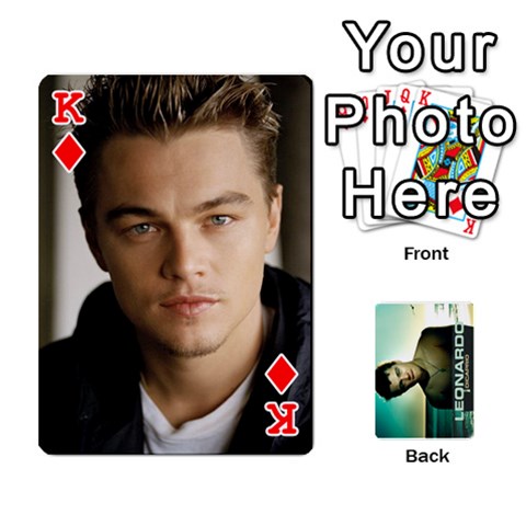 King Leo Playing Cards By Allie Front - DiamondK