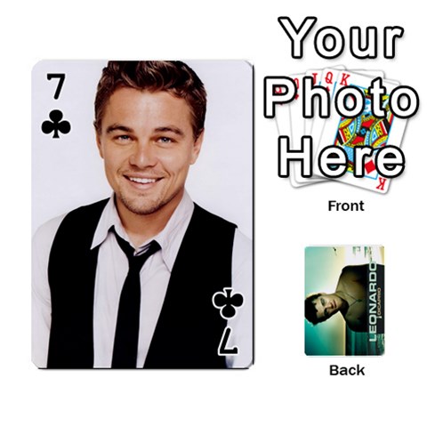 Leo Playing Cards By Allie Front - Club7