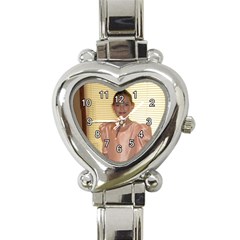 watch - Heart Italian Charm Watch